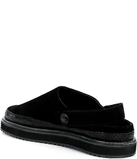 Kurt Geiger London Men's Woodford Suede Embossed Mules