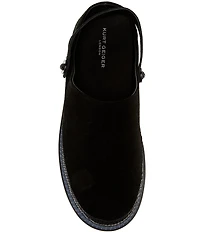 Kurt Geiger London Men's Woodford Suede Embossed Mules
