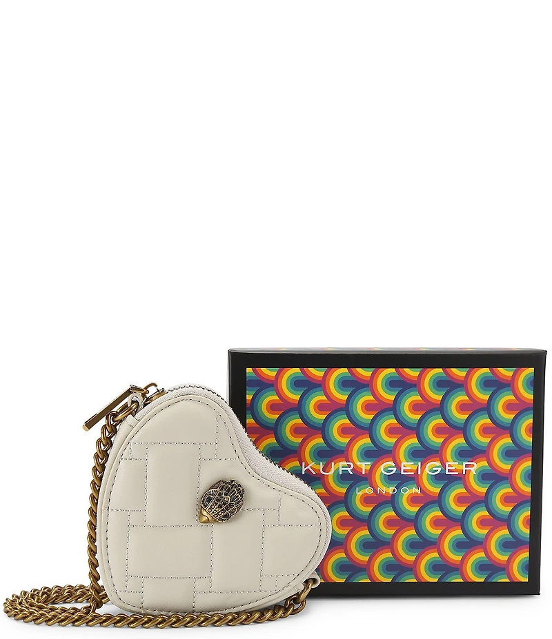 Kurt Geiger London Micro Heart Crossbody Bag