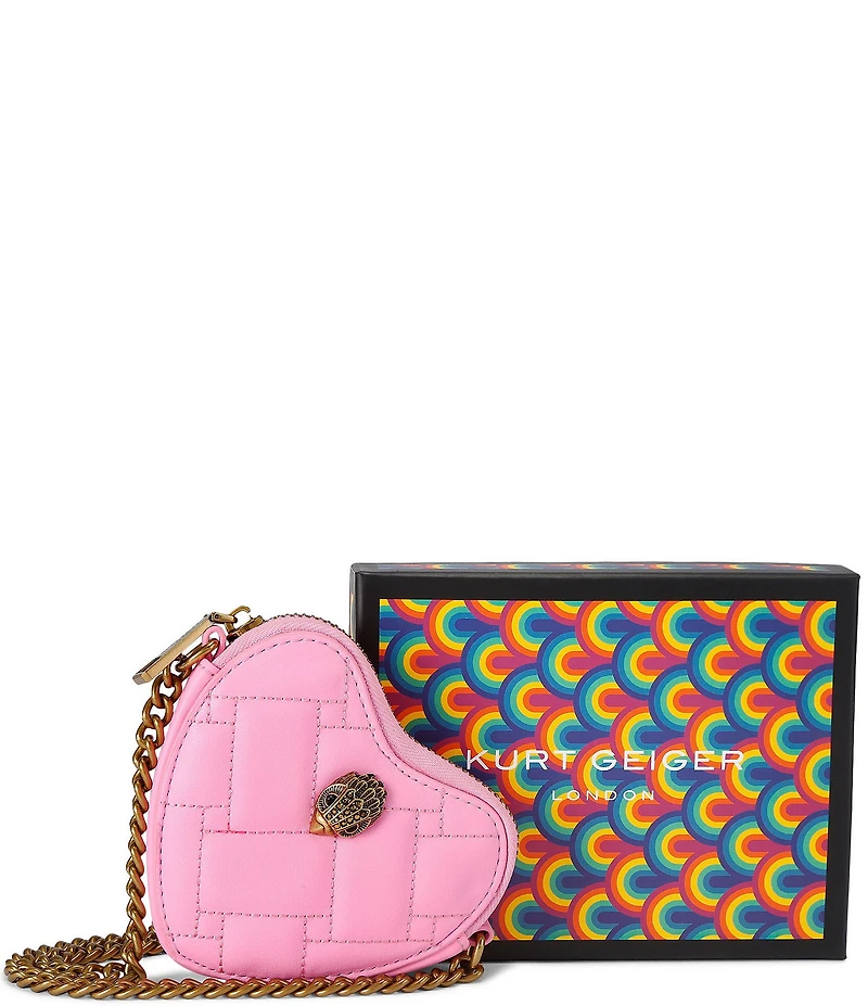 Kurt Geiger London Micro Heart Crossbody Bag