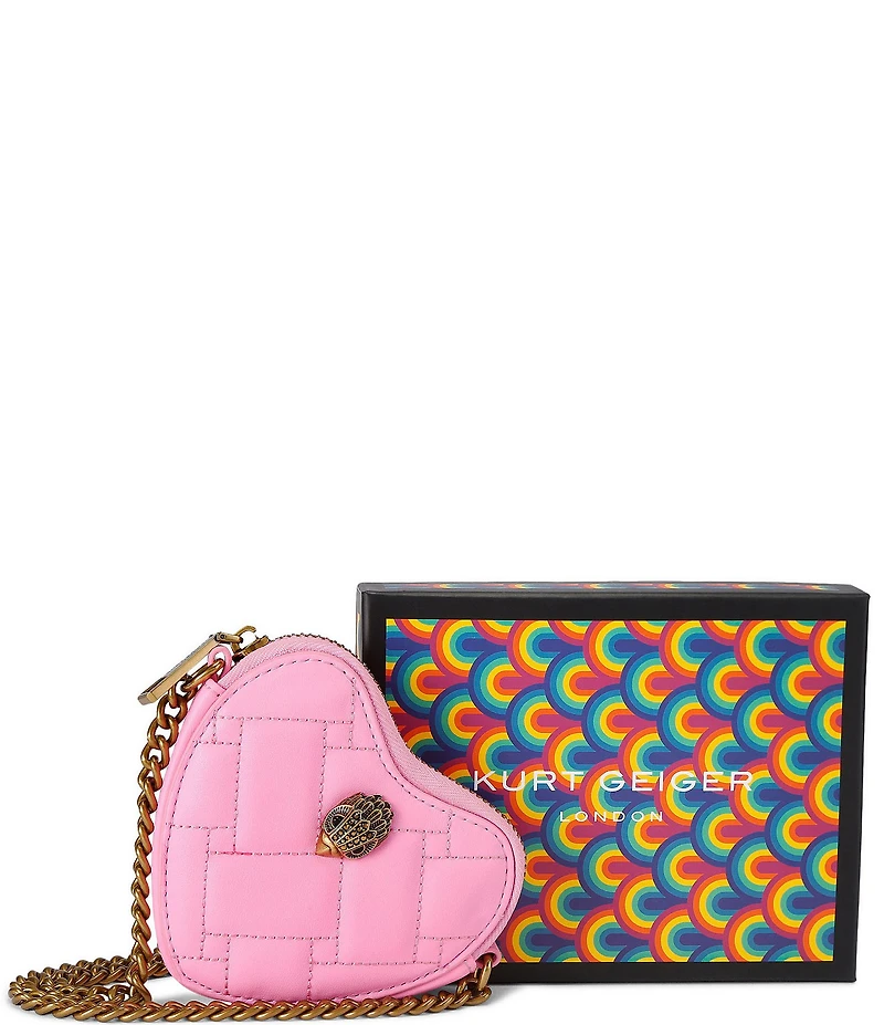 Kurt Geiger London Micro Heart Crossbody Bag