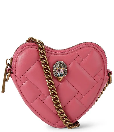 Kurt Geiger London Micro Heart Single Stitch Crossbody Bag