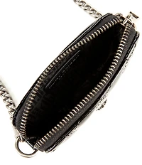 Kurt Geiger London Micro Kensington Glitter Camera Chain Strap Crossbody Bag