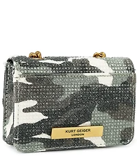 Kurt Geiger London Micro Kensington Camo Crossbody Bag