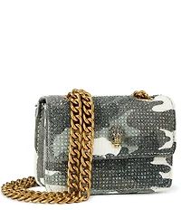 Kurt Geiger London Micro Kensington Camo Crossbody Bag
