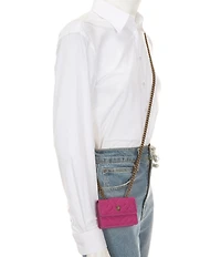 Kurt Geiger London Micro Kensington Quilted Crossbody Bag