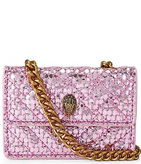 Kurt Geiger London Micro Kensington Metallic Crossbody Bag