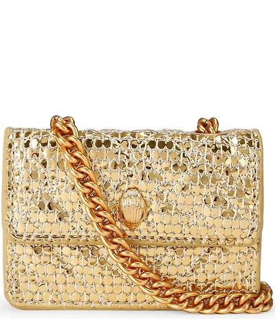 Kurt Geiger London Micro Kensington Metallic Crossbody Bag