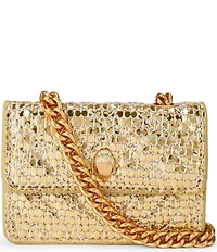 Kurt Geiger London Micro Kensington Metallic Crossbody Bag