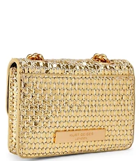Kurt Geiger London Micro Kensington Metallic Crossbody Bag