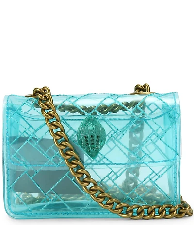 Kurt Geiger London Micro Kensington Clear Crossbody Bag