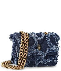 Kurt Geiger London Micro Kensington Denim Crossbody Bag