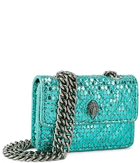 Kurt Geiger London Micro Kensington Metallic Crossbody Bag