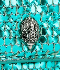 Kurt Geiger London Micro Kensington Metallic Crossbody Bag