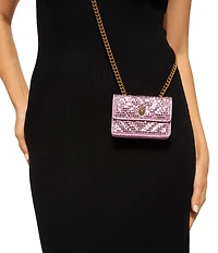 Kurt Geiger London Micro Kensington Metallic Crossbody Bag