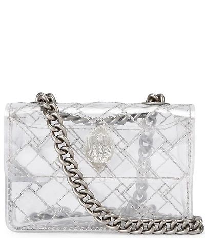 Kurt Geiger London Micro Kensington Clear Crossbody Bag