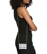 Kurt Geiger London Micro Kensington Clear Crossbody Bag