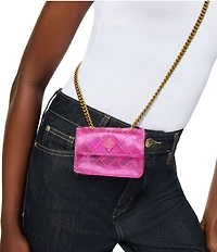 Kurt Geiger London Micro Kensington Clear Crossbody Bag