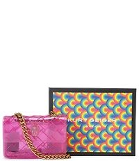 Kurt Geiger London Micro Kensington Clear Crossbody Bag