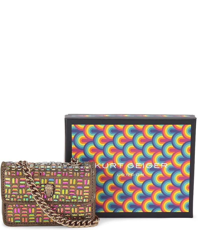 Kurt Geiger London Micro Kensington Crystals Crossbody Bag