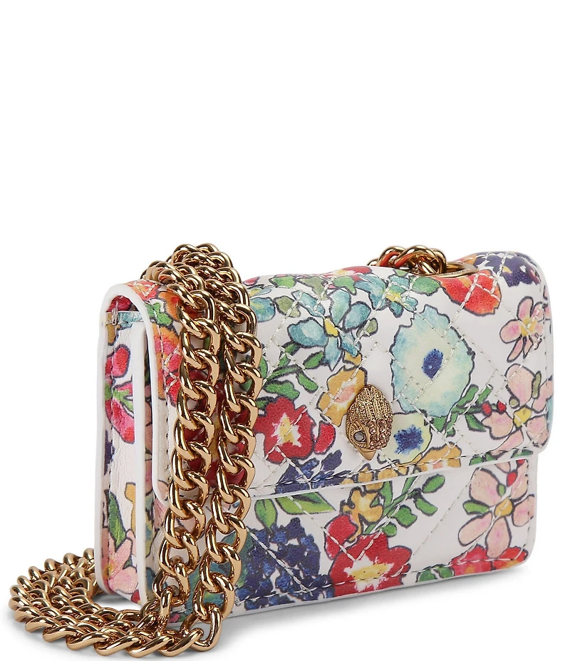Kurt Geiger London Micro Kensington Floral Crossbody Bag