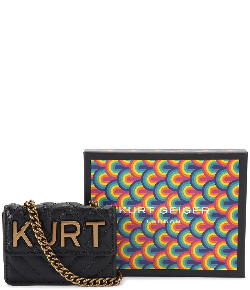 Kurt Geiger London Micro Kensington Kurt Convertible Crossbody Bag