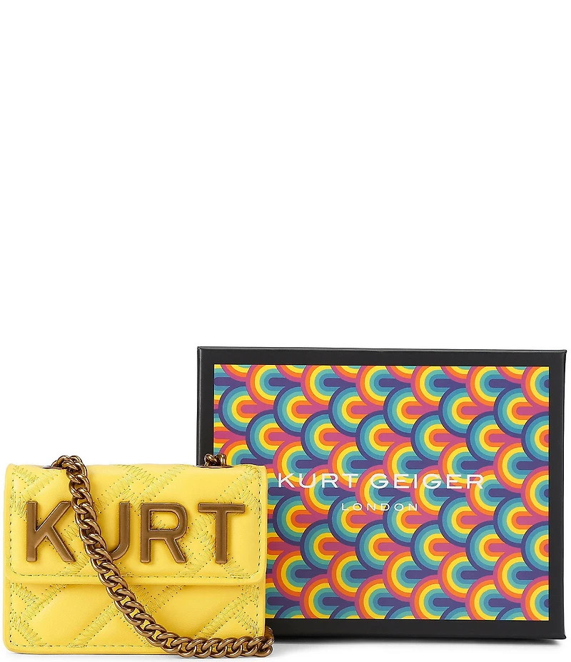 Kurt Geiger London Micro Kensington Kurt Crossbody Bag