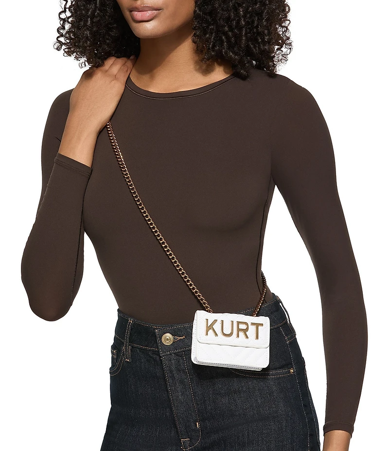 Kurt Geiger London Micro Kensington Kurt Crossbody Bag
