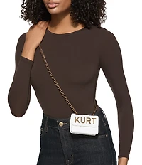 Kurt Geiger London Micro Kensington Kurt Crossbody Bag
