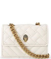 Kurt Geiger London Micro Kensington Quilted Chain Crossbody Bag