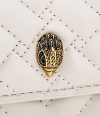 Kurt Geiger London Micro Kensington Quilted Chain Crossbody Bag