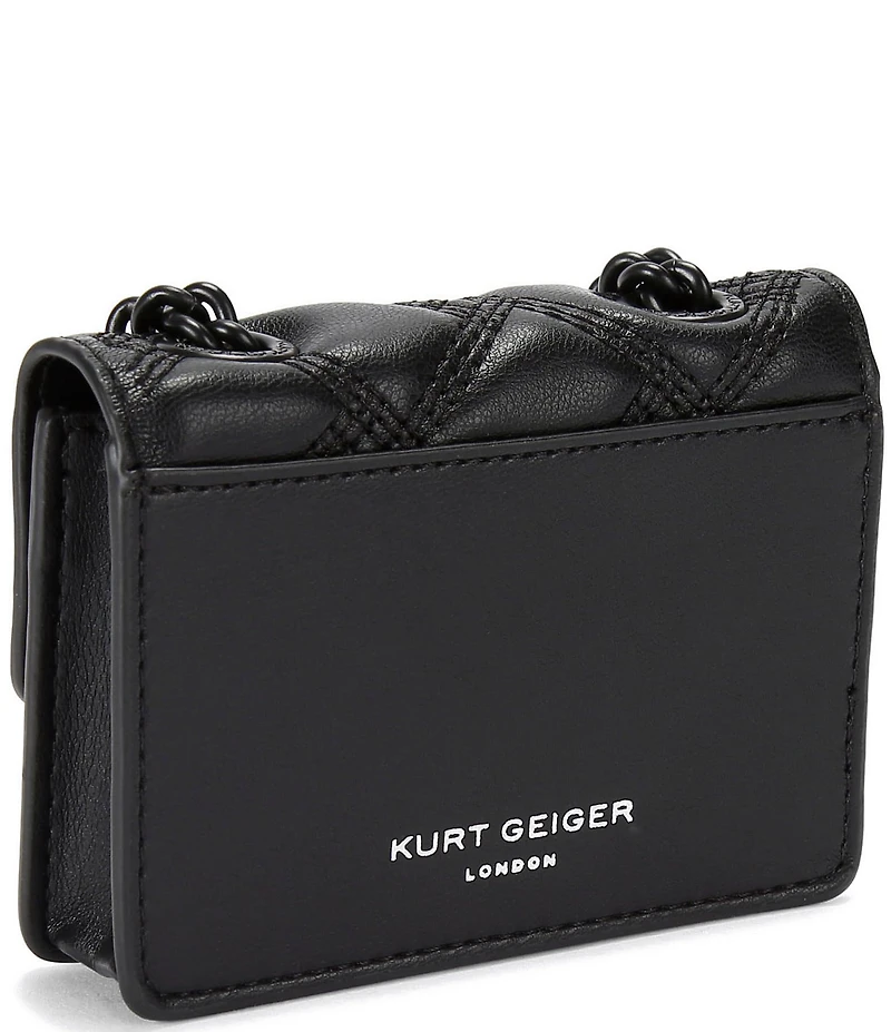 Kurt Geiger London Micro Kensington Quilted Crossbody Bag