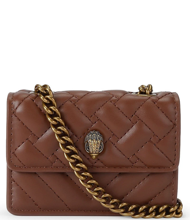 Kurt Geiger London Micro Kensington Quilted Crossbody Bag