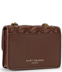 Kurt Geiger London Micro Kensington Quilted Crossbody Bag