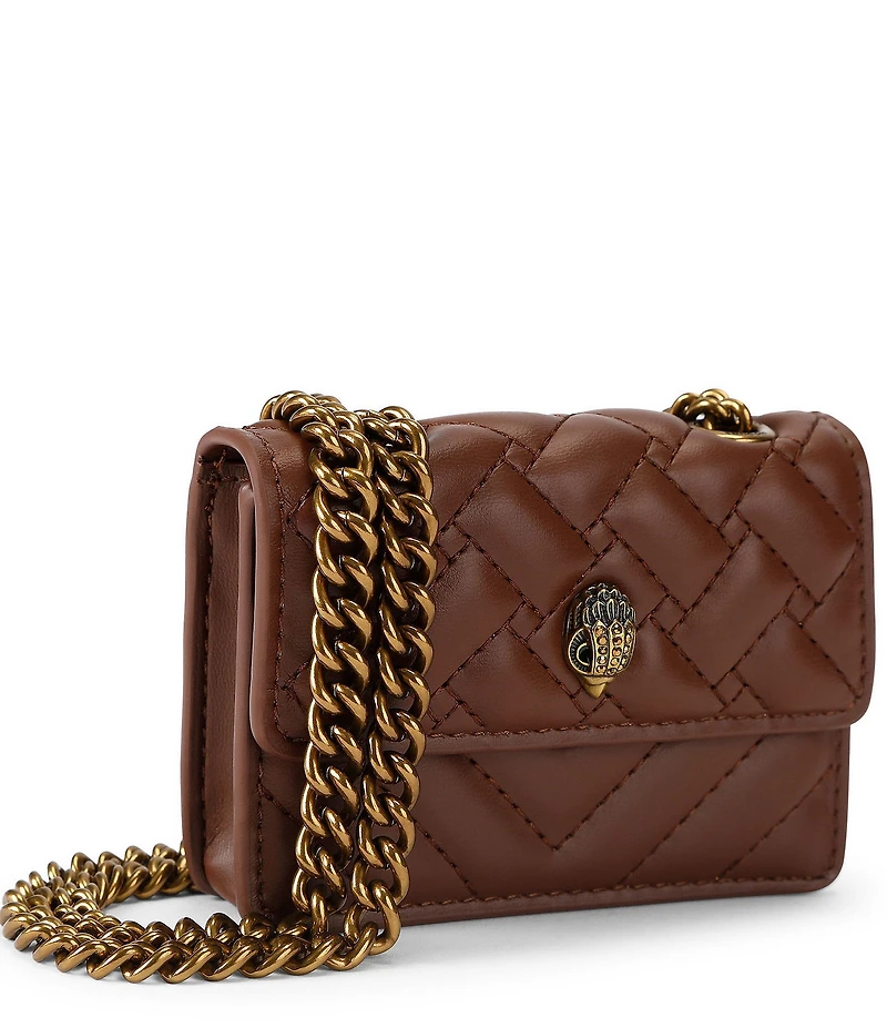 Kurt Geiger London Micro Kensington Quilted Crossbody Bag