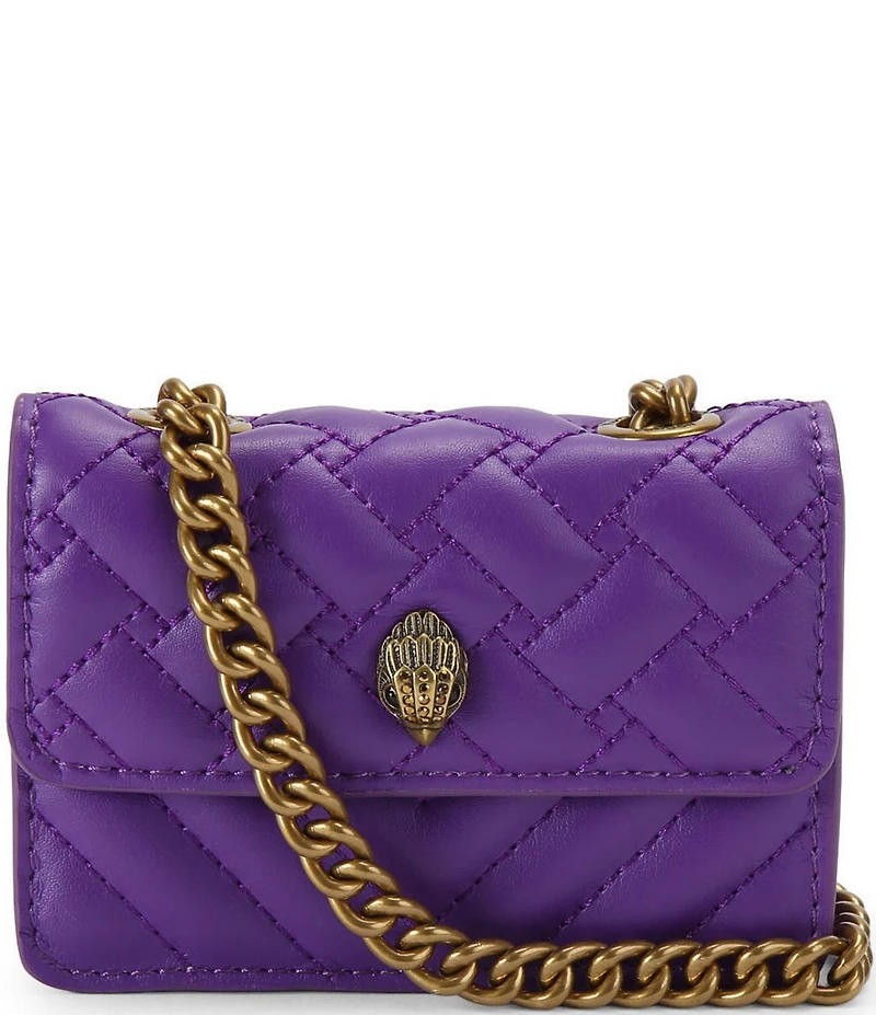 Kurt Geiger London Micro Kensington Quilted Crossbody Bag
