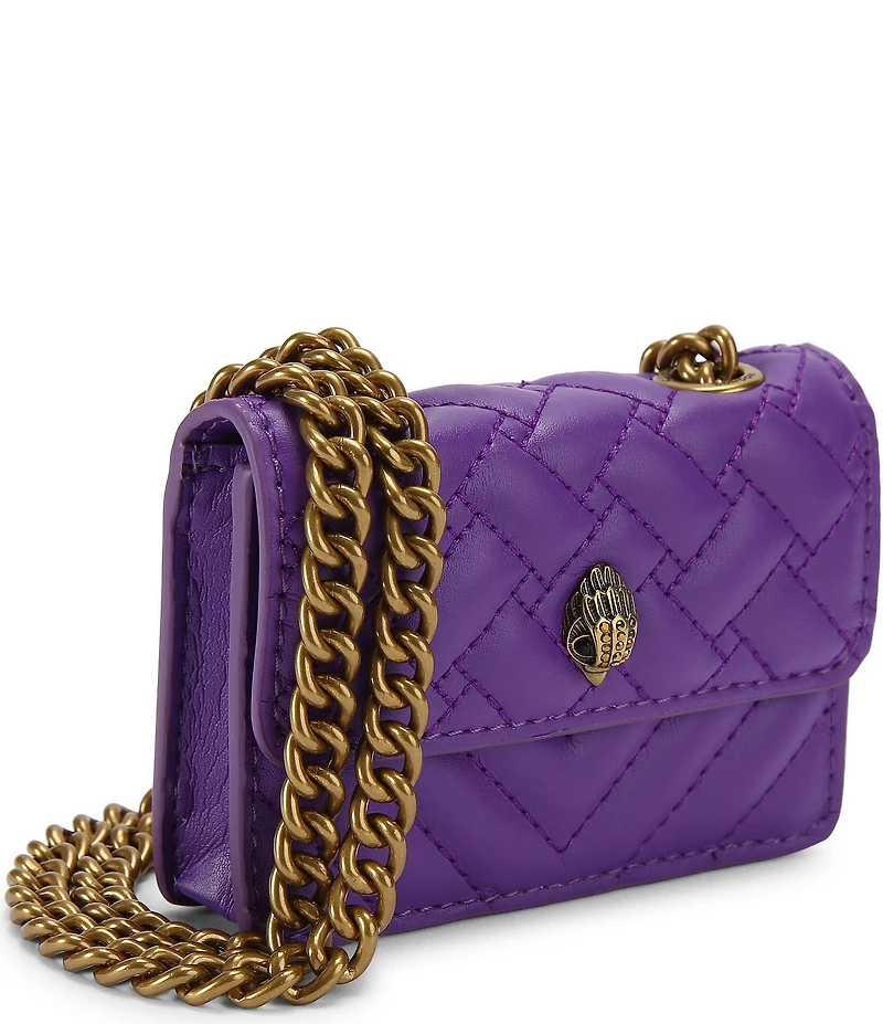 Kurt Geiger London Micro Kensington Quilted Crossbody Bag