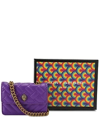 Kurt Geiger London Micro Kensington Quilted Crossbody Bag