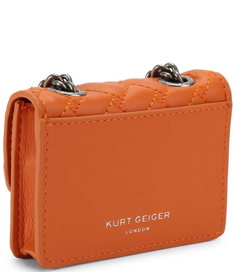 Kurt Geiger London Micro Kensington Quilted Crossbody Bag