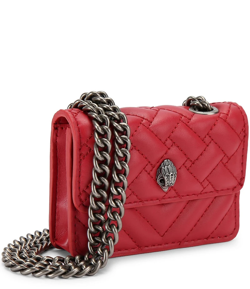 Kurt Geiger London Micro Kensington Quilted Crossbody Bag