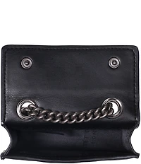 Kurt Geiger London Micro Kensington Silver Hardware Quilted Crossbody Bag