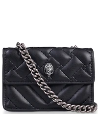 Kurt Geiger London Micro Kensington Quilted Chain Crossbody Bag
