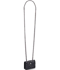 Kurt Geiger London Micro Kensington Quilted Chain Crossbody Bag