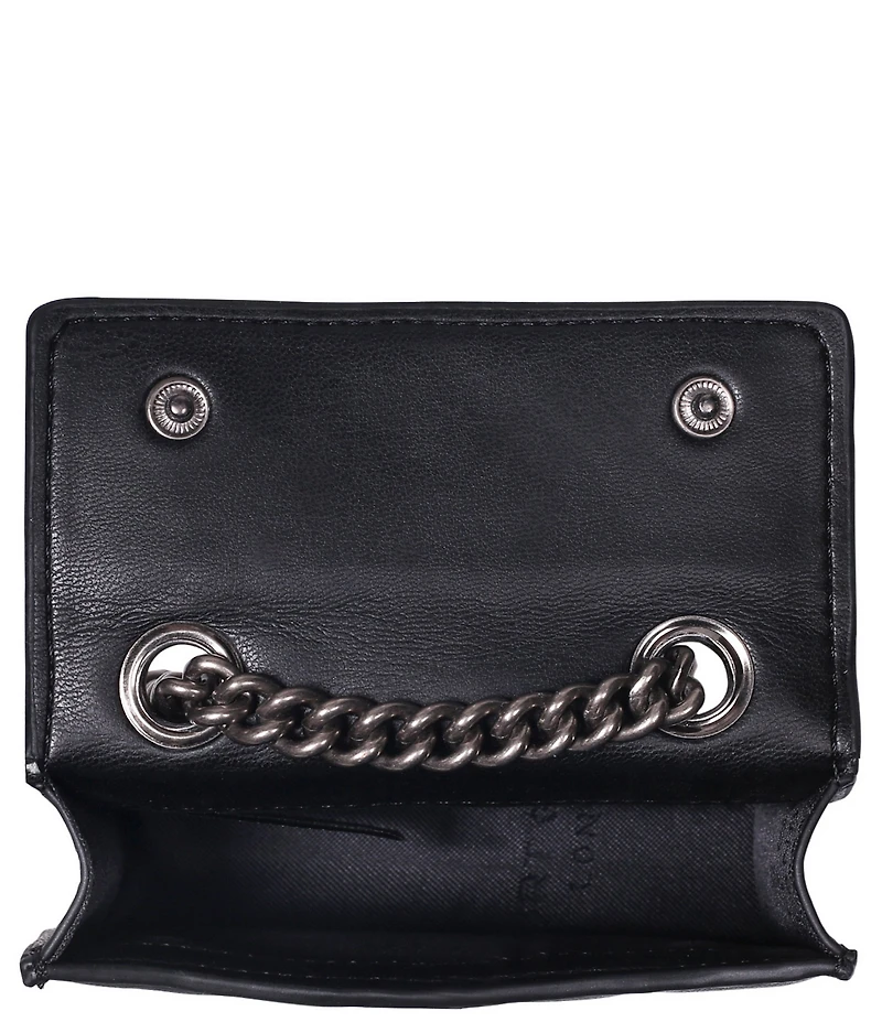 Kurt Geiger London Micro Kensington Quilted Chain Crossbody Bag