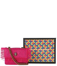 Kurt Geiger London Micro Kensington Rhinestone Fringe Crossbody Bag
