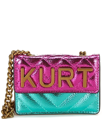 Kurt Geiger London Micro Kensington Two Tone Kurt Crossbody Bag