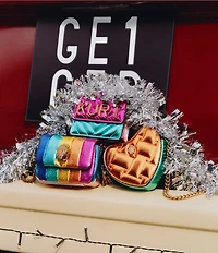 Kurt Geiger London Micro Kensington Two Tone Kurt Crossbody Bag