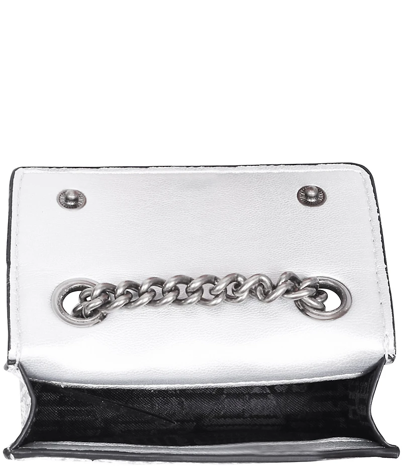 Kurt Geiger London Micro Metallic Sequin Crossbody Bag