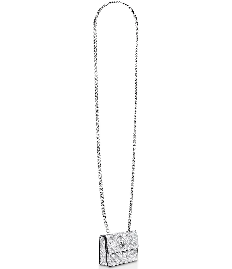 Kurt Geiger London Micro Metallic Sequin Crossbody Bag