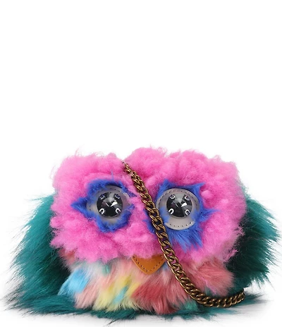 Kurt Geiger London Micro Oxford Mascot Faux Fur Crossbody Bag